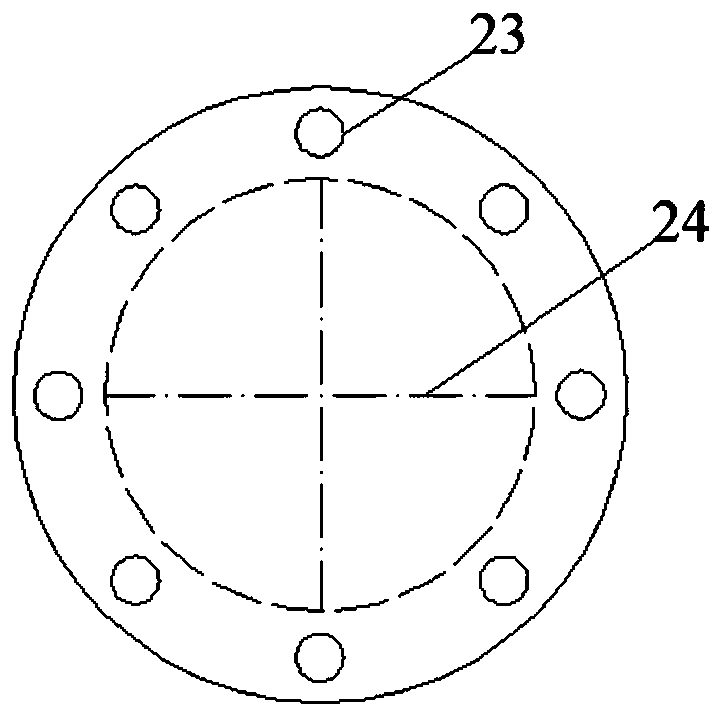 Deep well gravity ice conveying and streaming guiding type rapid and controllable ice melting device and method