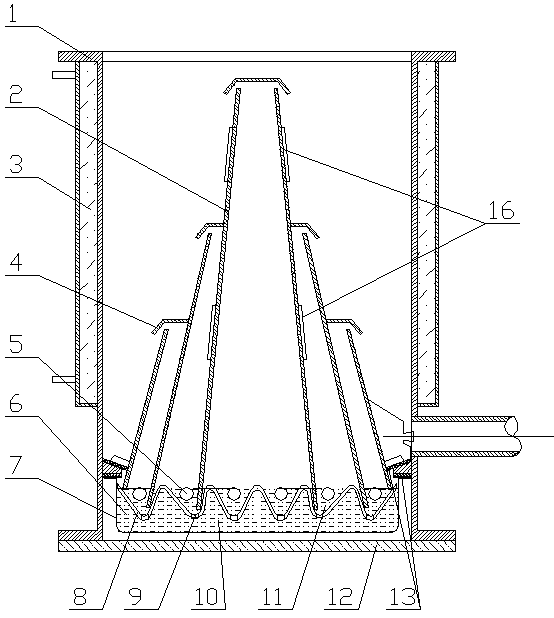 Floating heating type rapid start diffusion pump