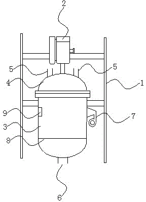 Rotary material sorting device