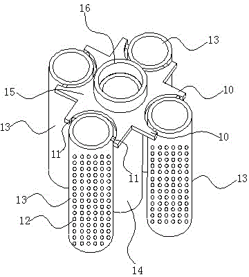 Rotary material sorting device