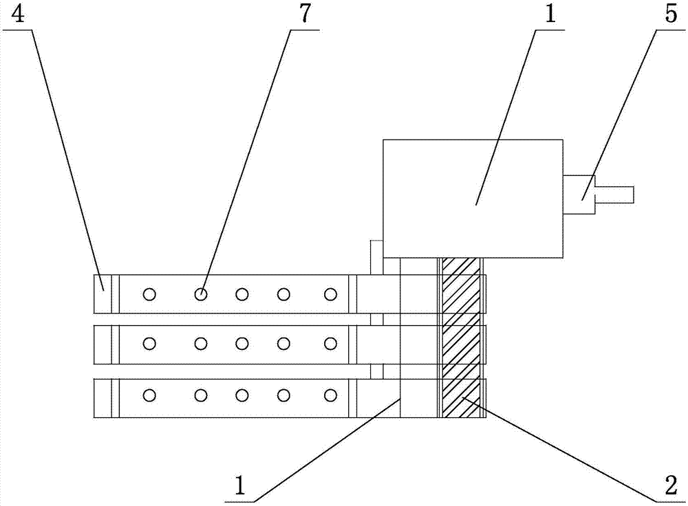 Foldable cable support