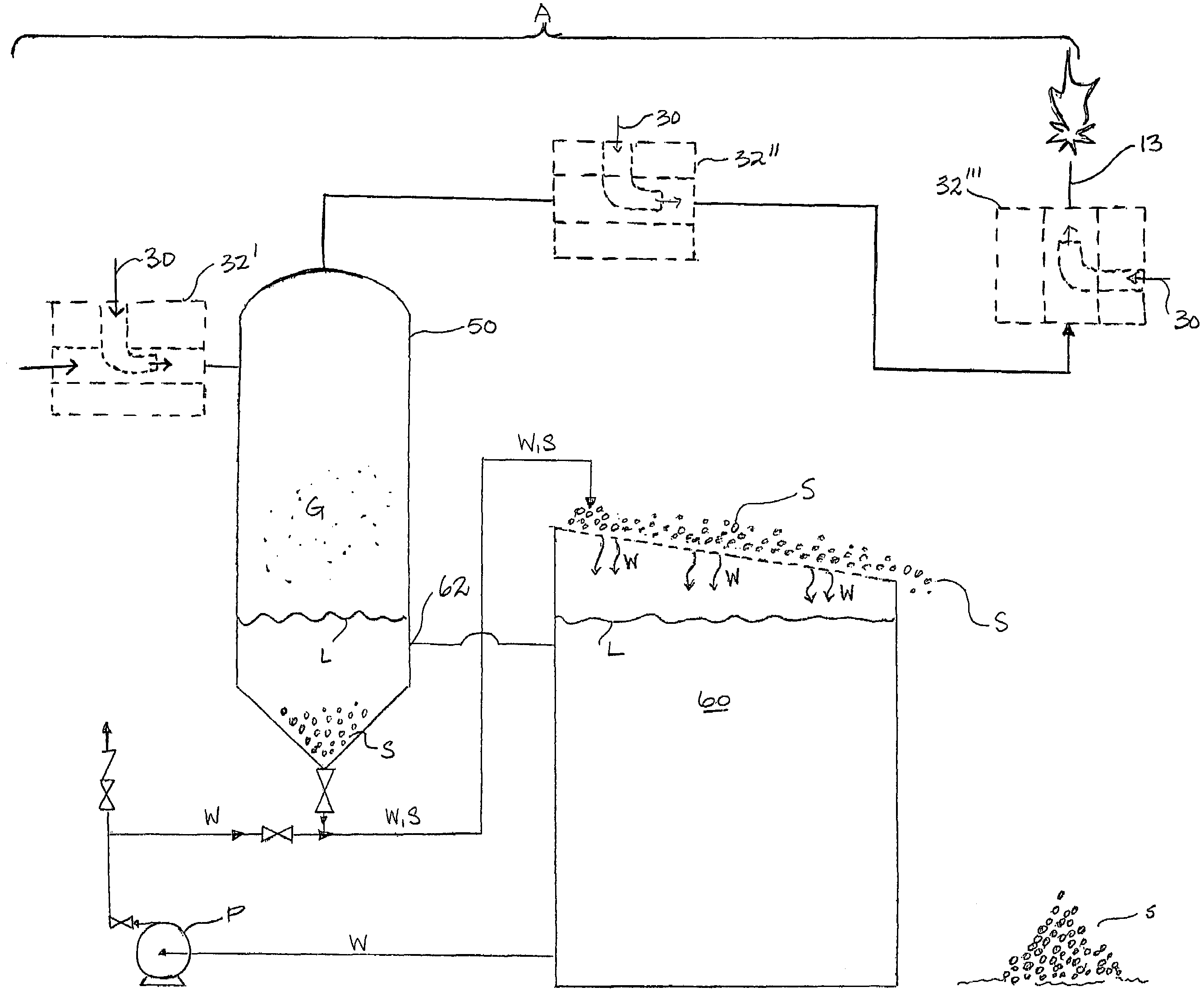 Separation of evolved gases from drilling fluids in a drilling operation