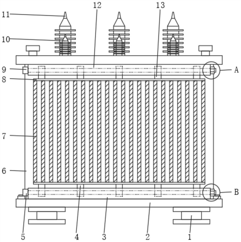 Direct-drop type rectifying and voltage-regulating transformer and manufacturing method thereof