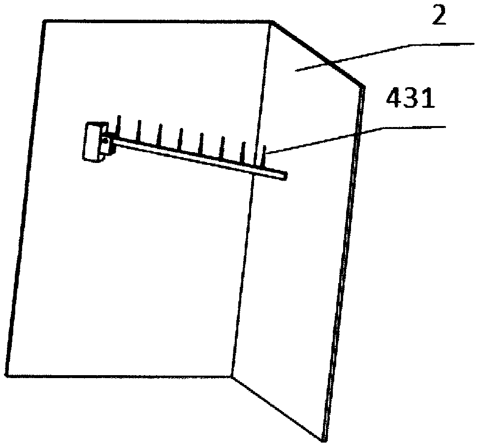 Bookshelf capable of airing books