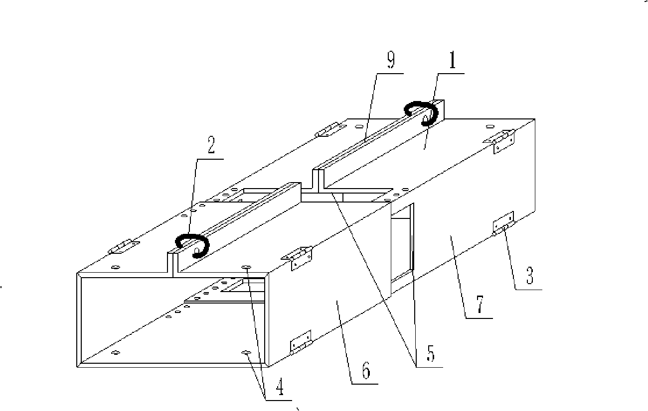 Polyhedron component molding mould