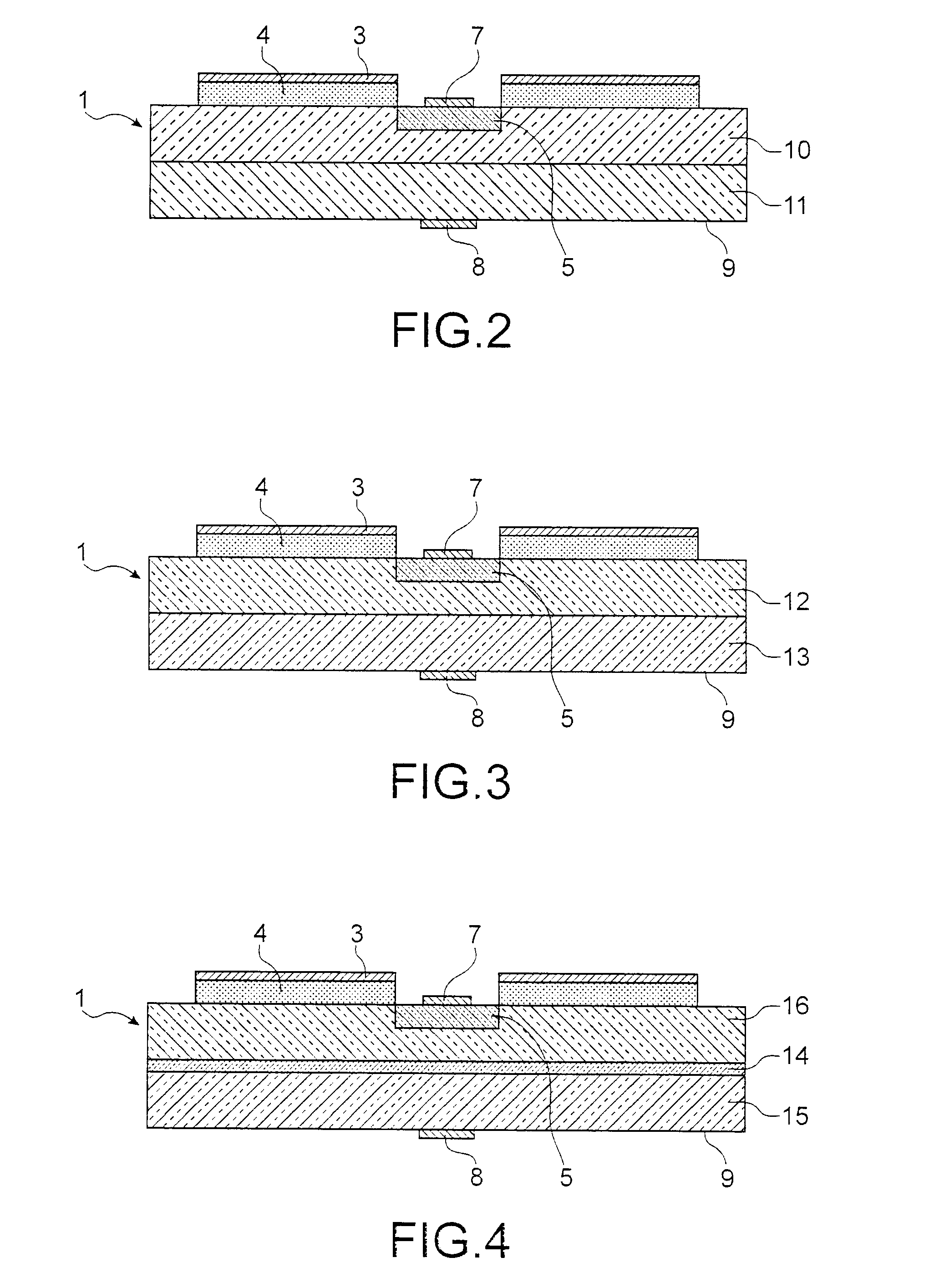 Light-emitting diode in semiconductor material and its fabrication method