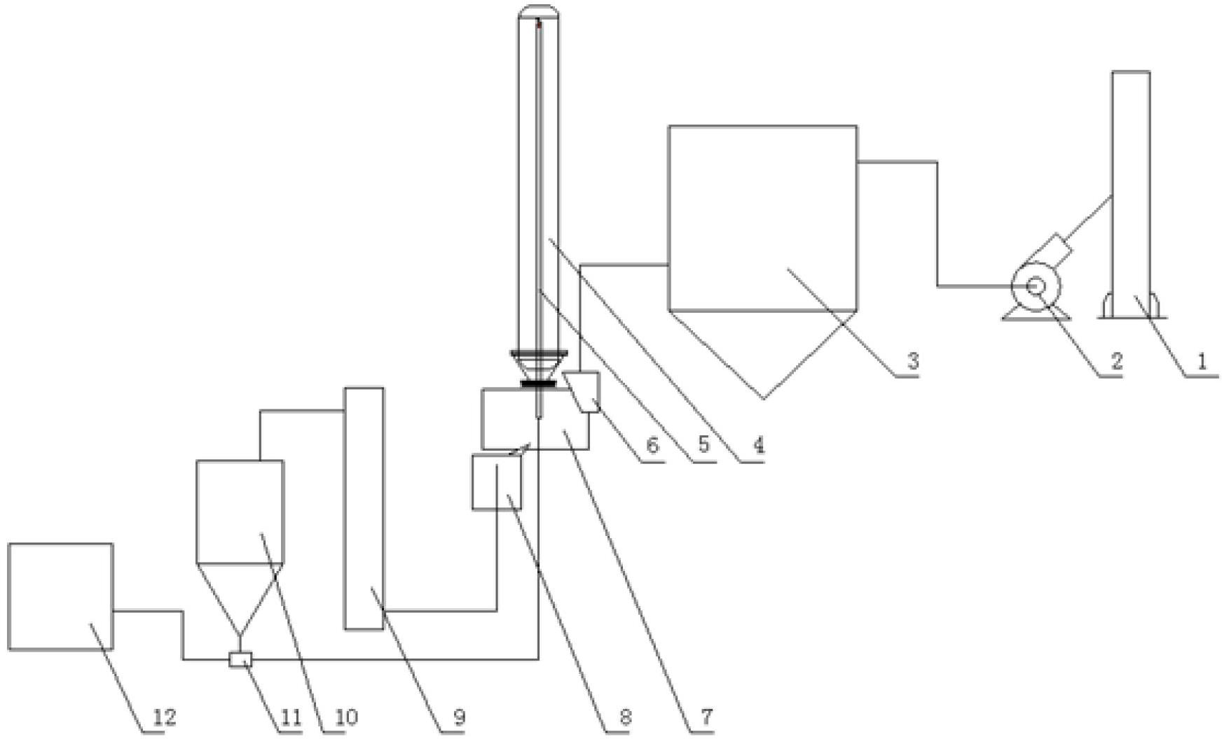 Shot peening system for inner wall of steel cylinder