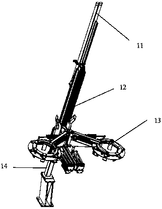 A post-inflation system for a tire vulcanizer