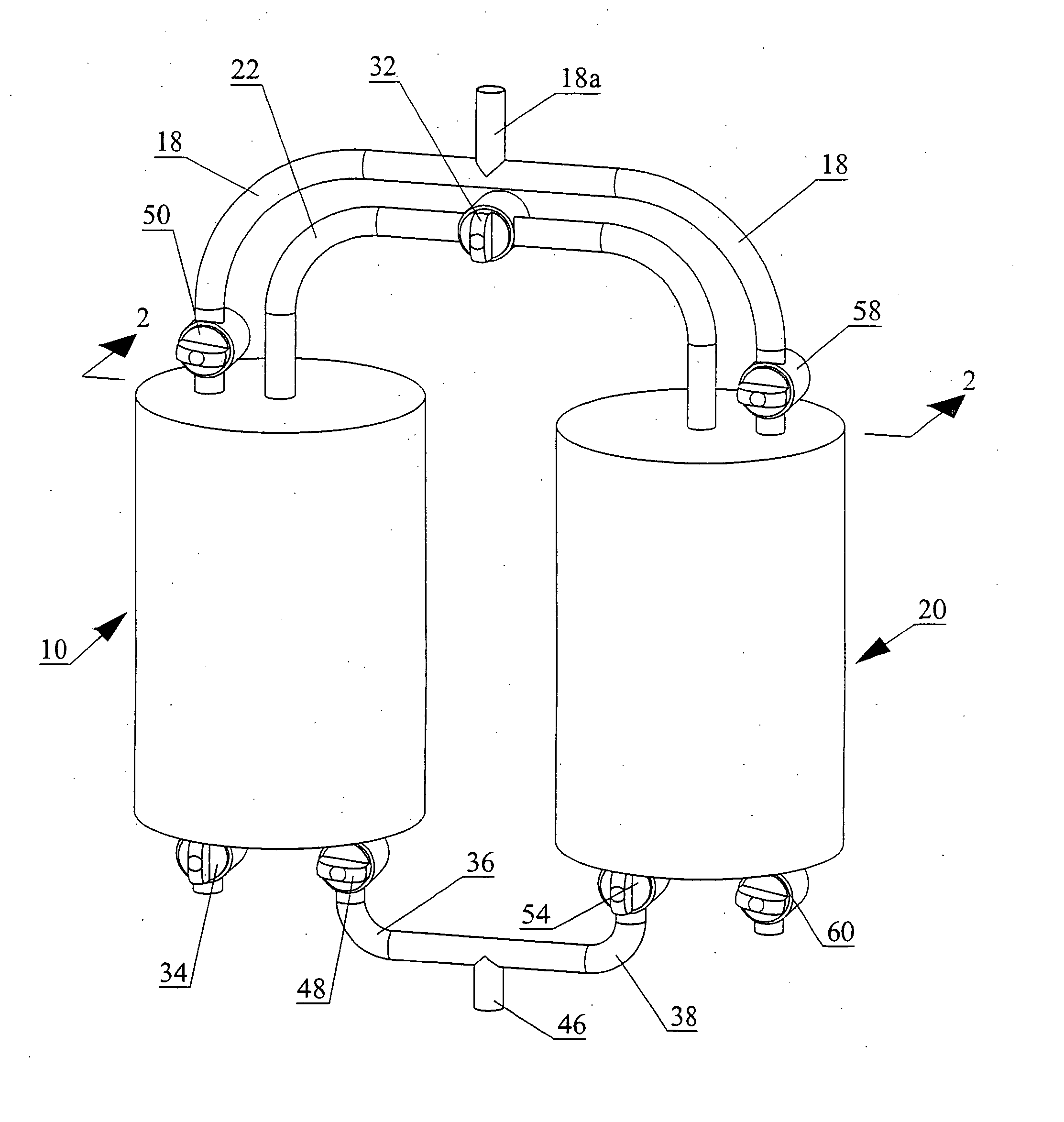 Process and apparatus for generating and delivering an enriched gas fraction