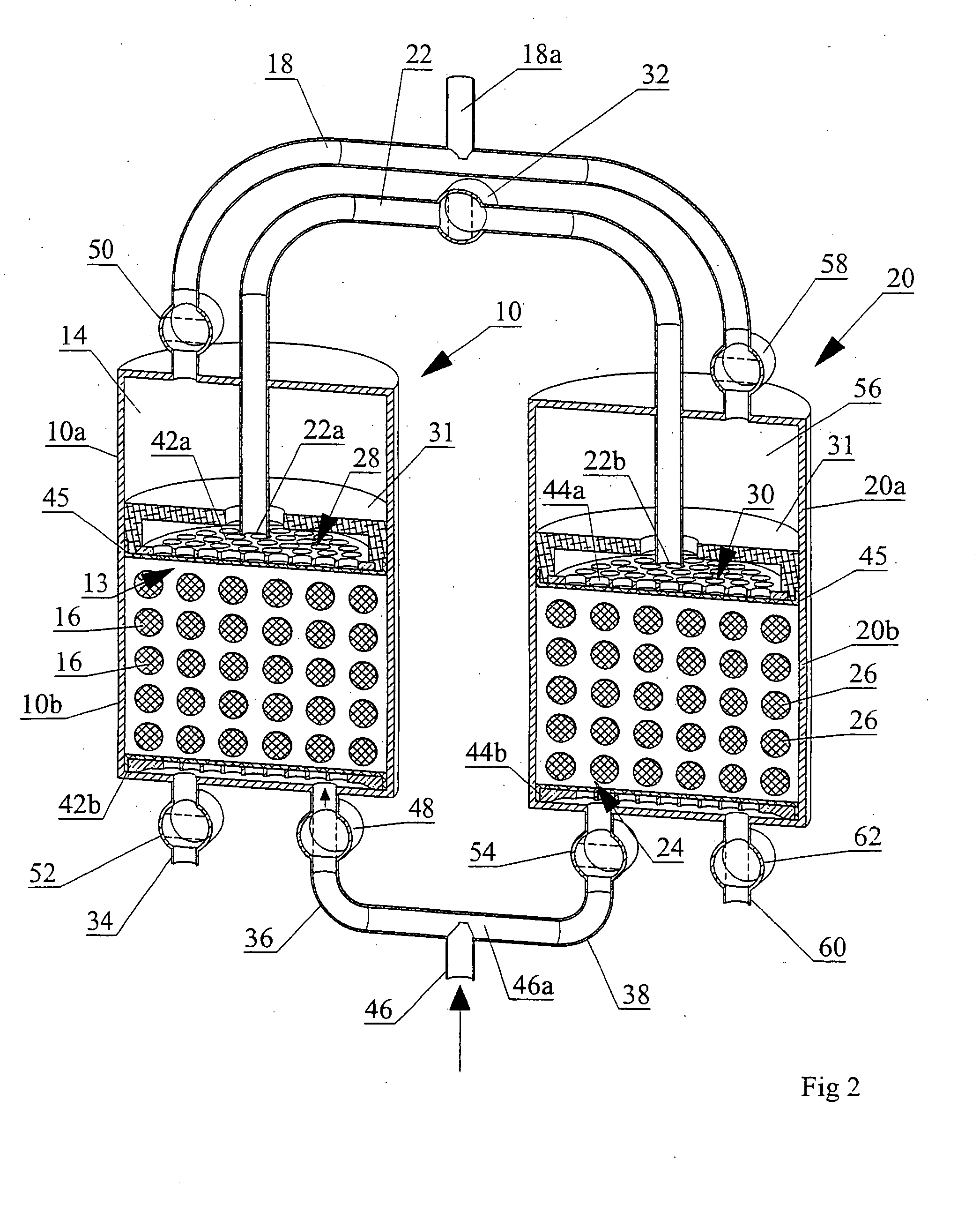 Process and apparatus for generating and delivering an enriched gas fraction