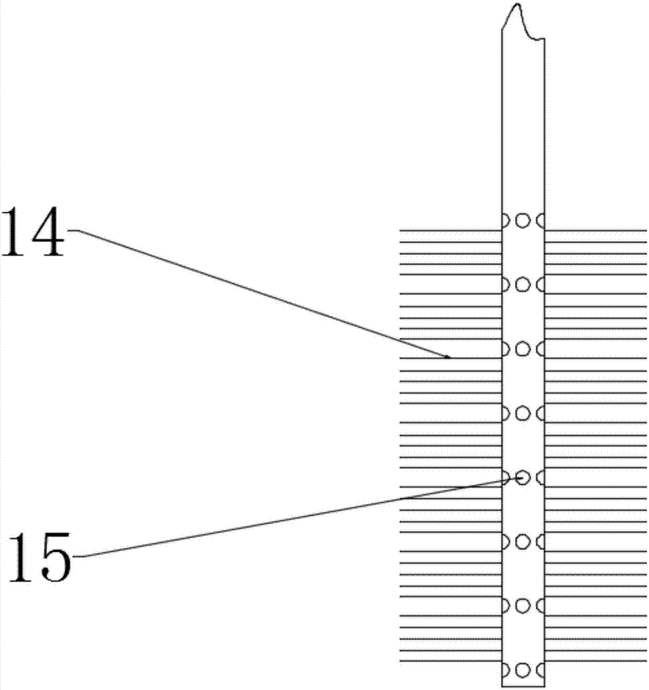 Efficient medial instrument cleaning device