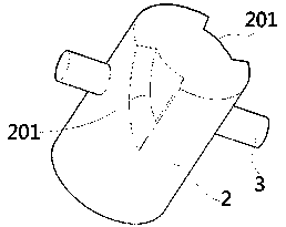 Anti-miscontrol switch, module socket box and anti-electric shock socket box