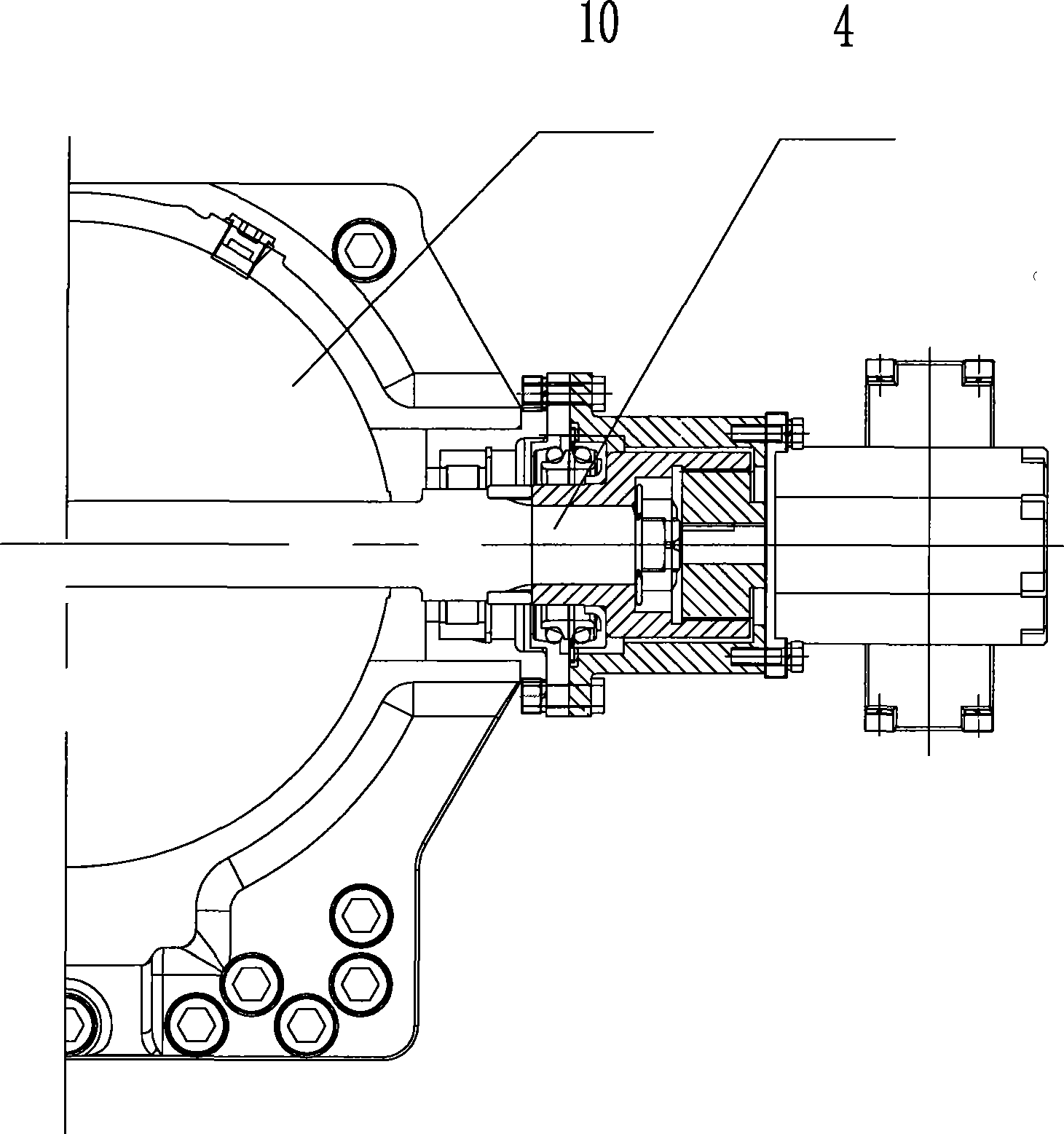 Cooling device for variable frequency controller