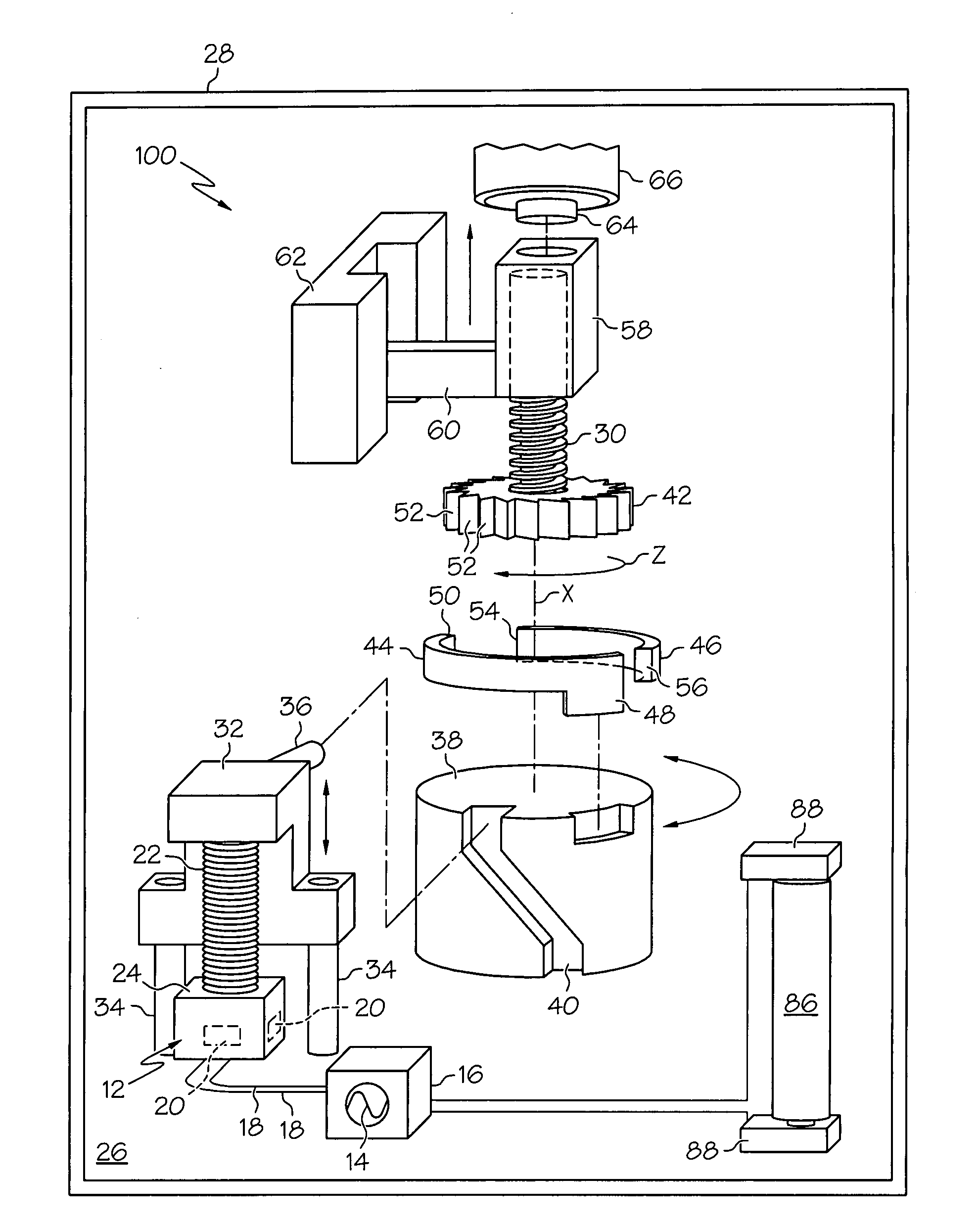 Drug delivery pump drive using linear piezoelectric motor