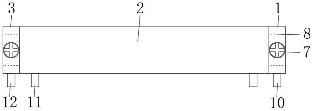 High-speed rail platform antiskid ground paving structure and paving method thereof