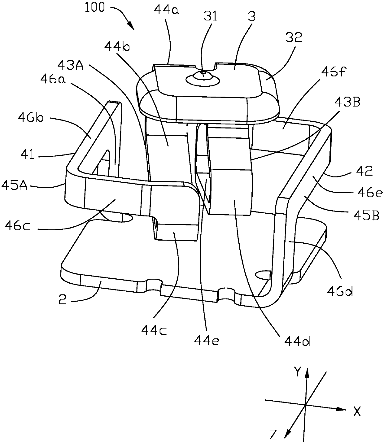 Crimping connector and manufacturing method thereof