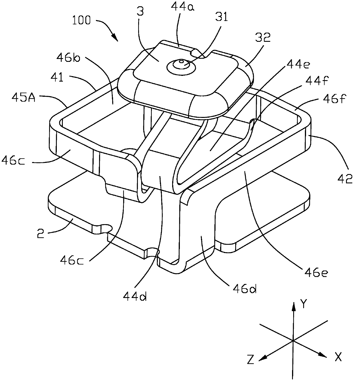 Crimping connector and manufacturing method thereof