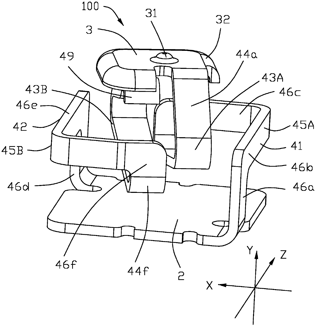 Crimping connector and manufacturing method thereof