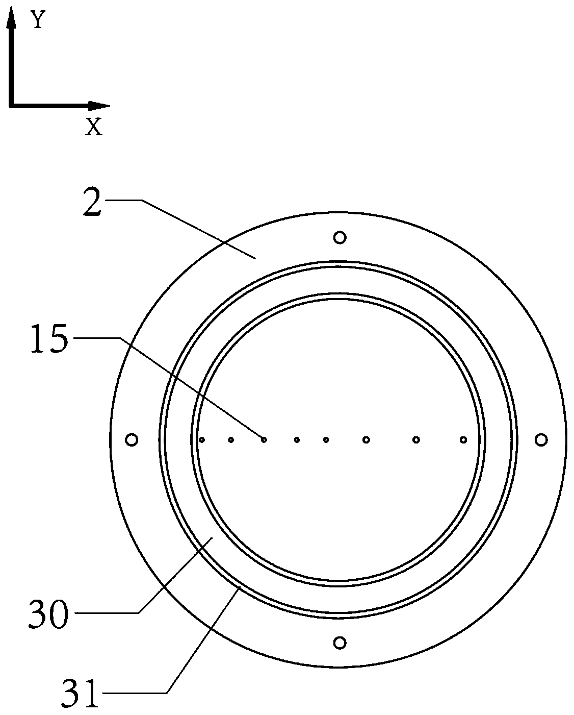 Vacuum surcharge preload combined with electroosmosis test device