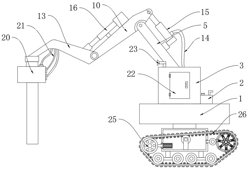 A construction device and method for concrete pipe piles