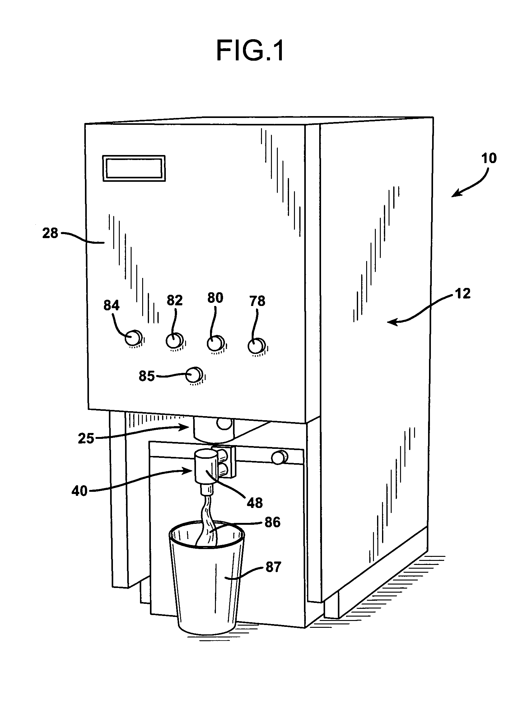 Hot dairy-based beverage dispenser