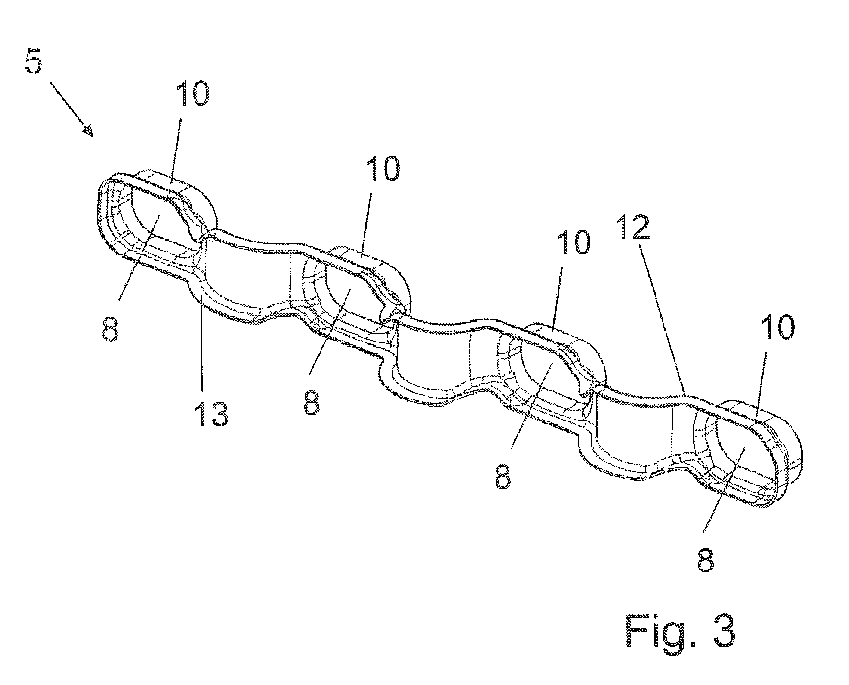 Exhaust manifold with baffle plate