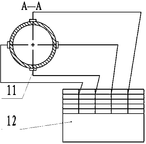 Method and device for testing mechanical parameters of thin-walled pipe fitting