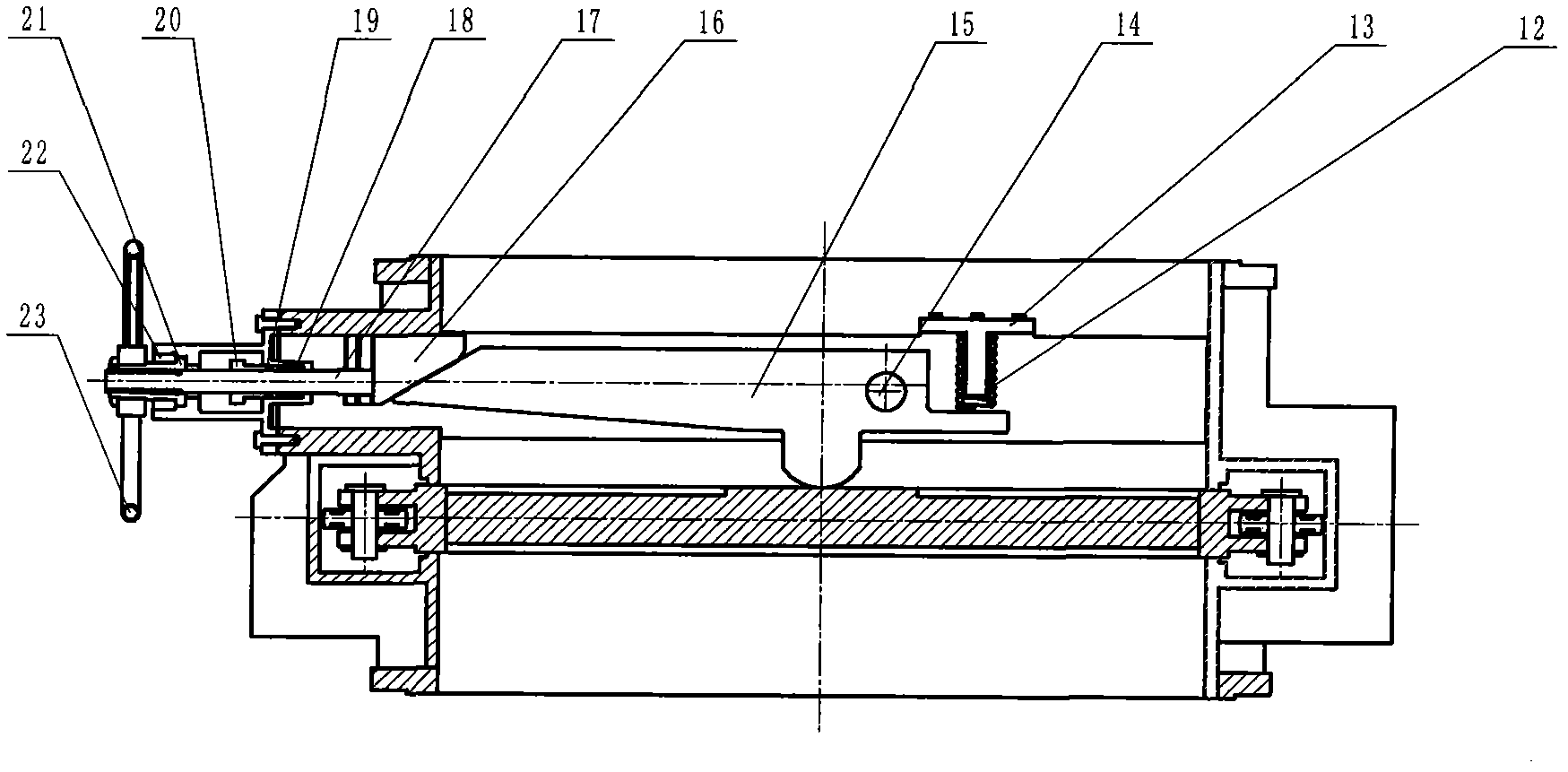 Double-drive single-gate-disc gas gate valve