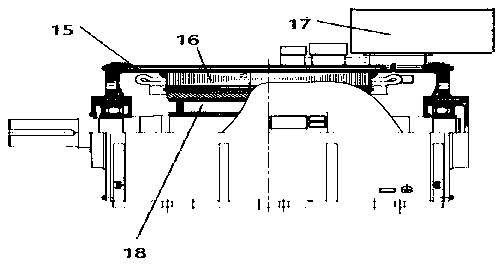 High-voltage permanent-magnet intelligent driving system for water-conservancy vertical shaft