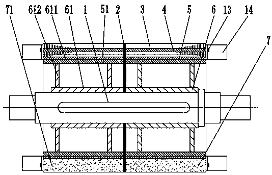 High-voltage permanent-magnet intelligent driving system for water-conservancy vertical shaft