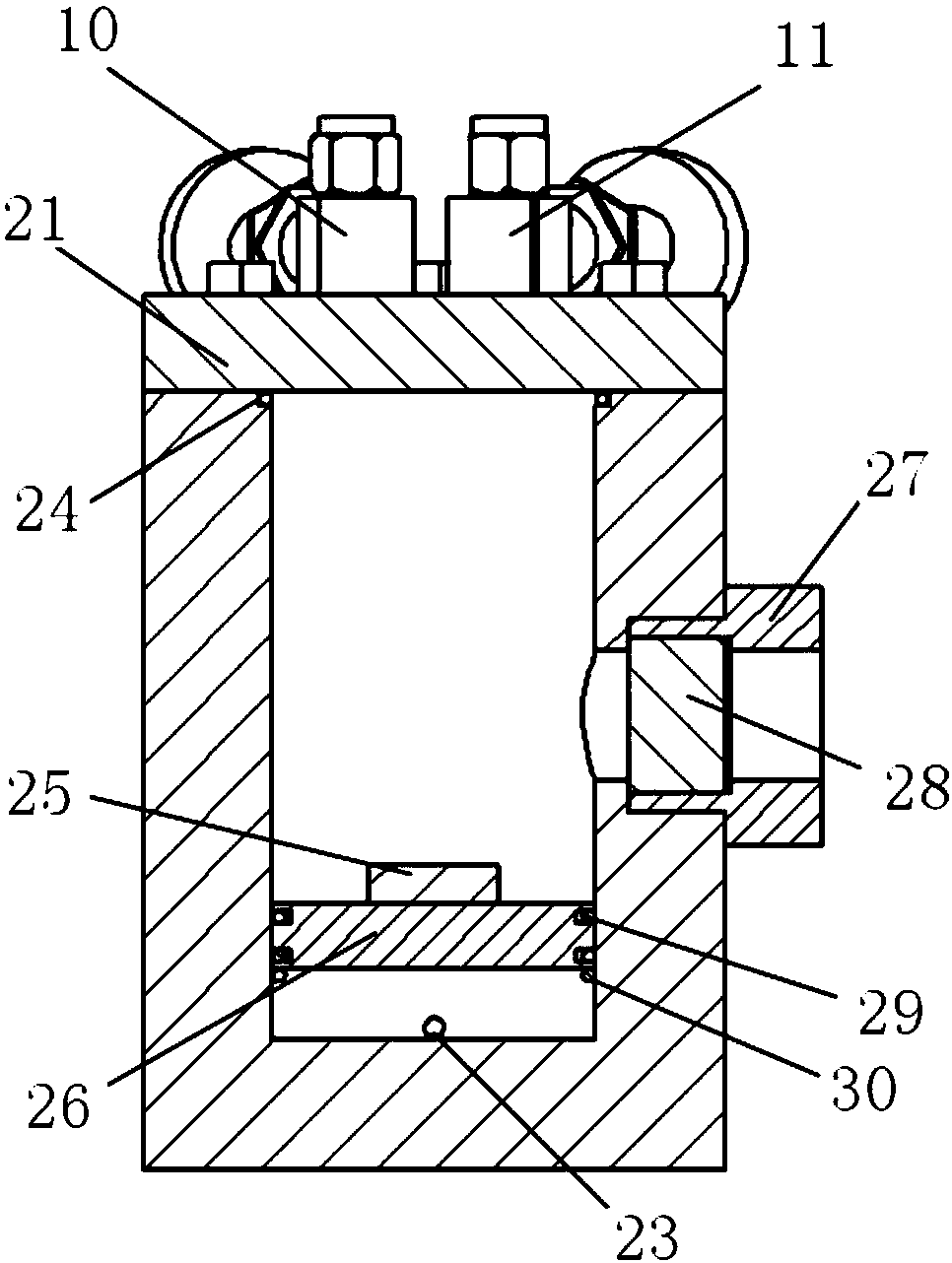 A variable volume and constant pressure device and method for measuring the solubility of gas in liquid