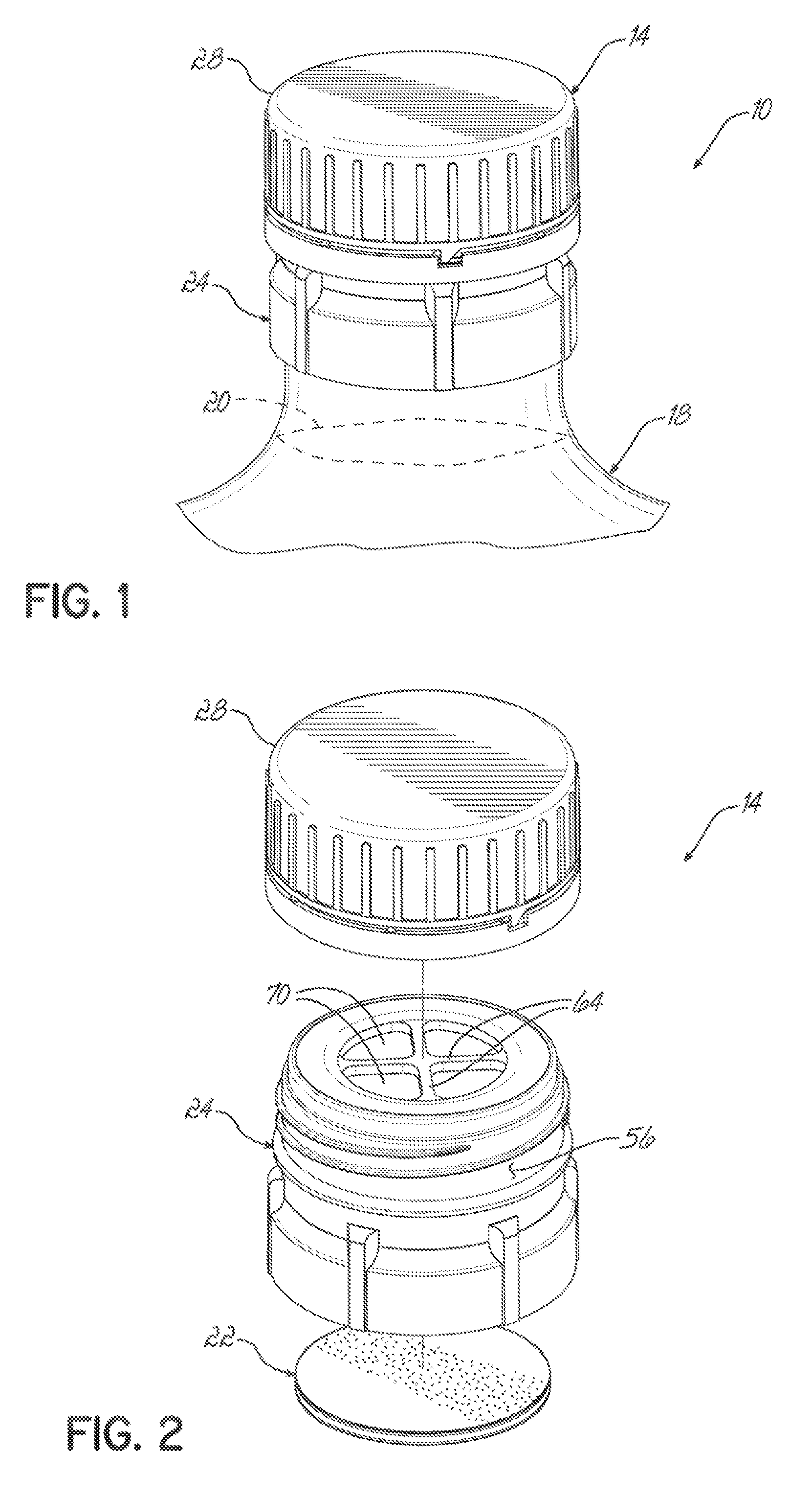 Bromobutyl rubber-based self-resealing septum and closure assembly