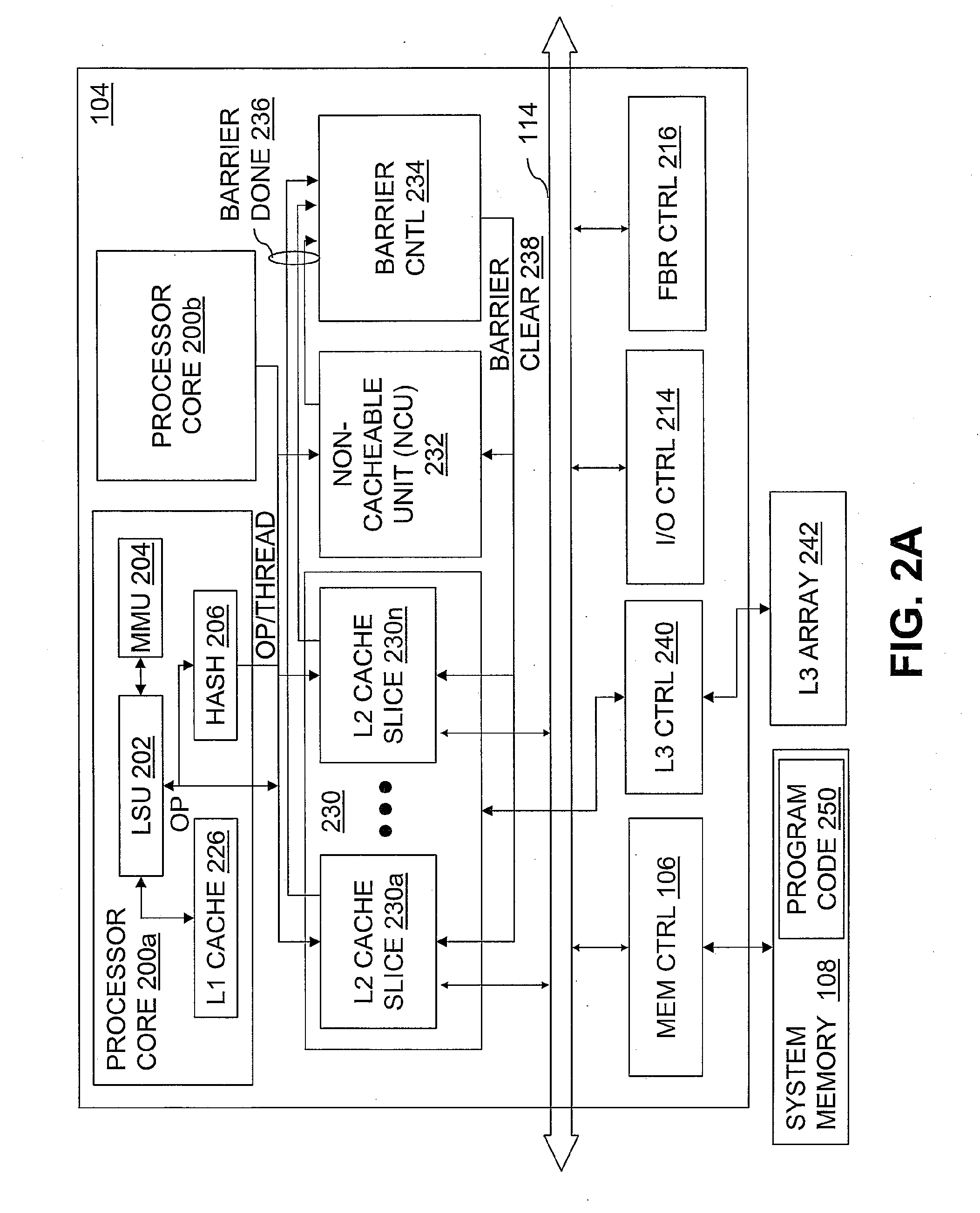 Data Processing System and Method for Reducing Cache Pollution by Write Stream Memory Access Patterns