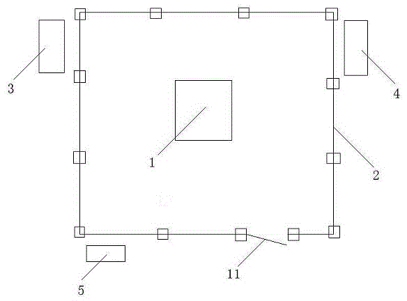 Multi-module combination practical teaching device of industrial robot