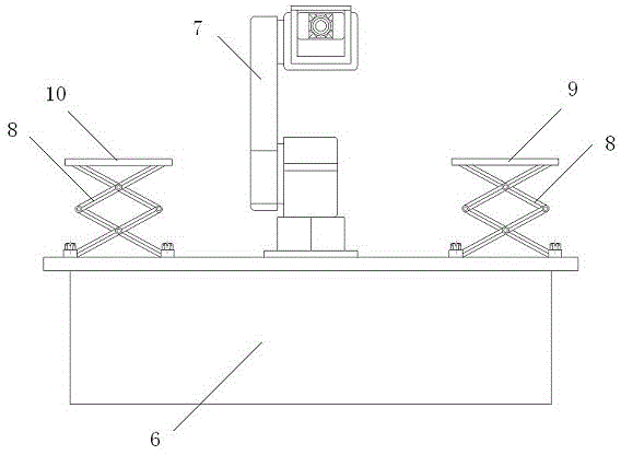 Multi-module combination practical teaching device of industrial robot