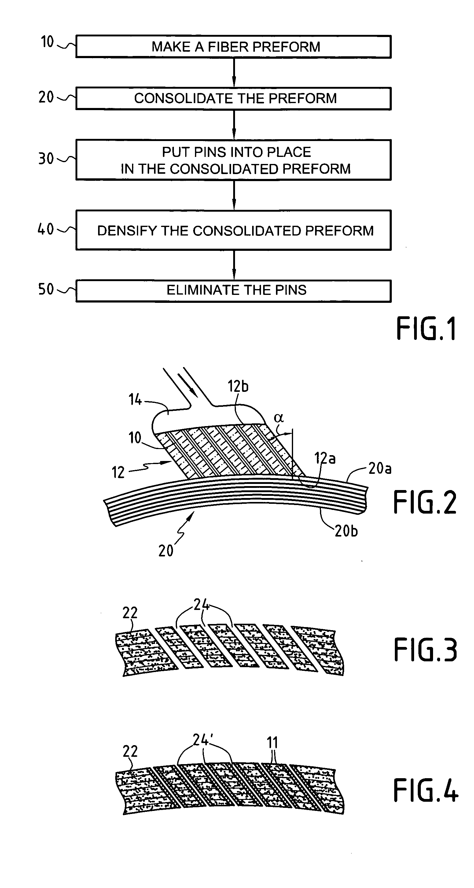 Method of making a multi-perforated part out of ceramic matrix composite material