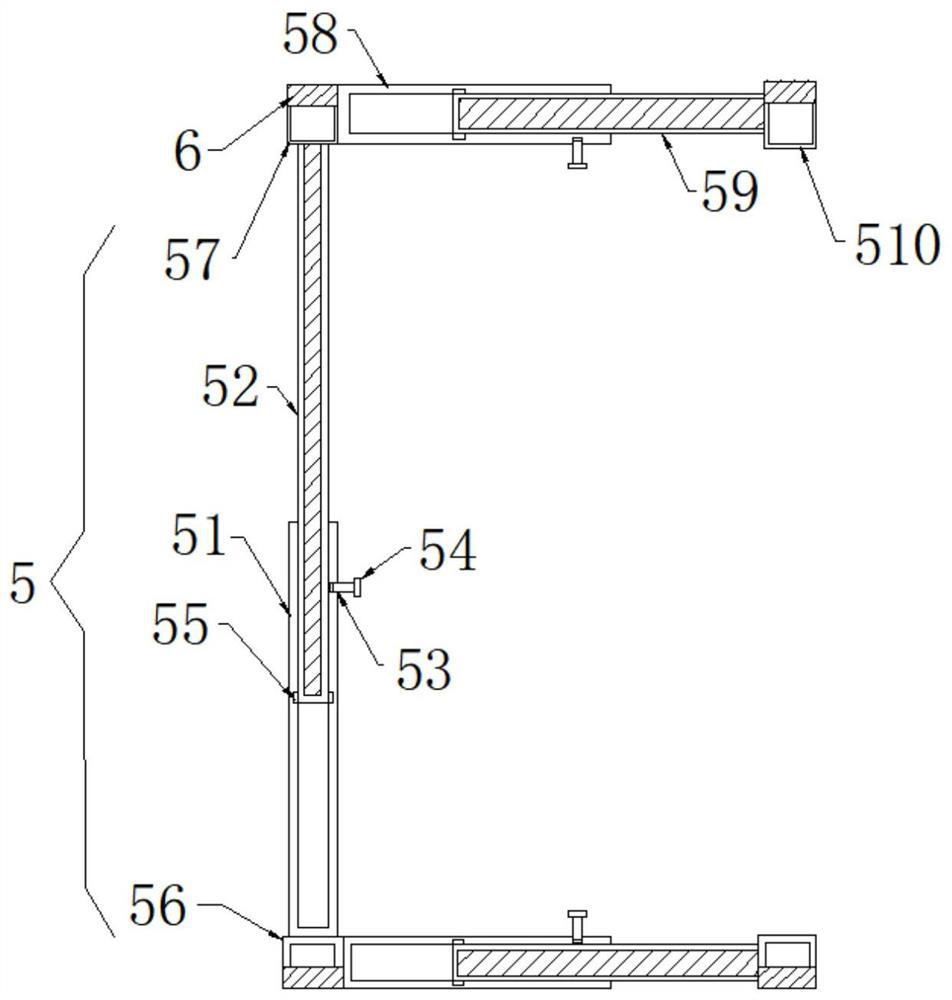 Outdoor advertising column capable of being adjusted according to size of poster and operation method