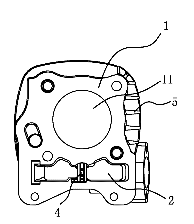 Cooling system of engine cylinder