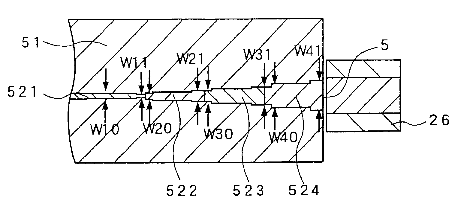 Optical coupling device and process for fabrication thereof