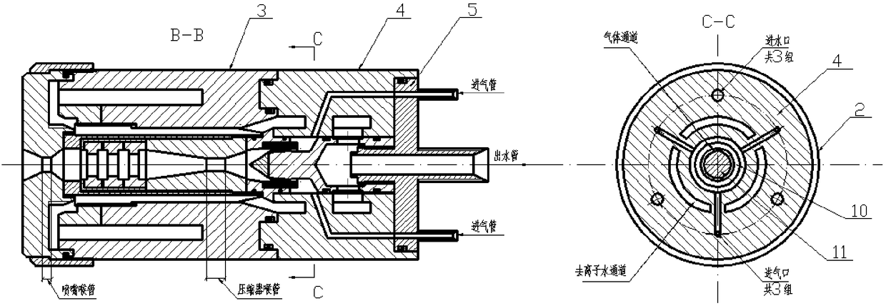 Novel hypersonic-speed high-enthalpy-value plasma gun and preparation process of WC-based composite coating layer