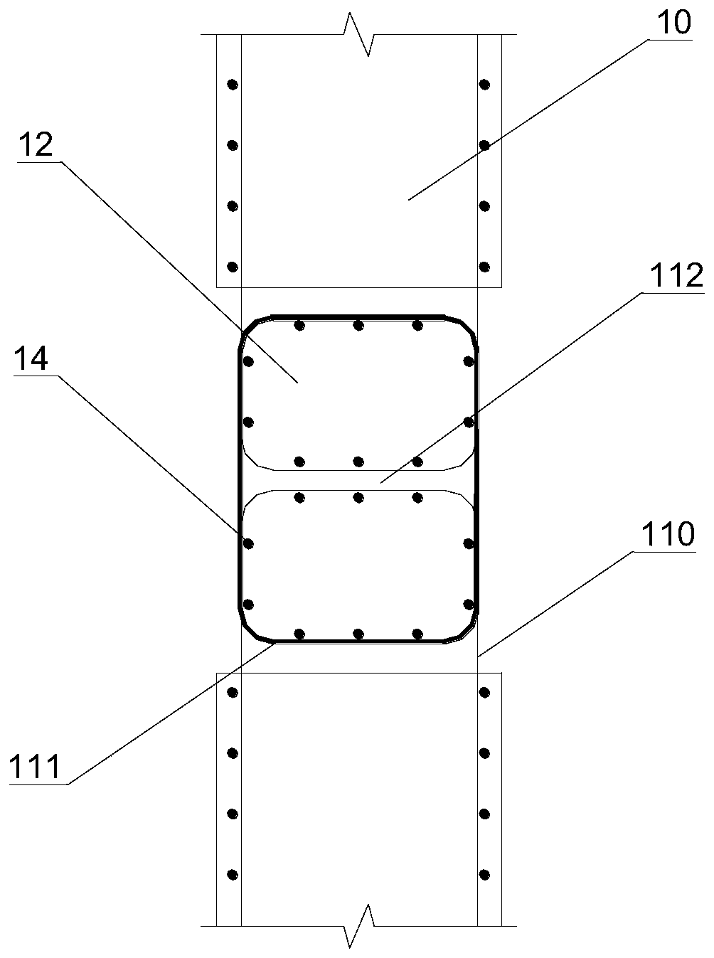 A kind of prefabricated pier suitable for sea-crossing bridge