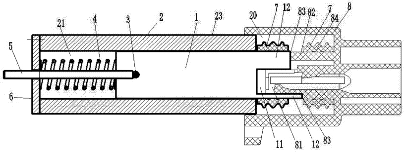 Connector sealing ring assembly clamp and use method thereof