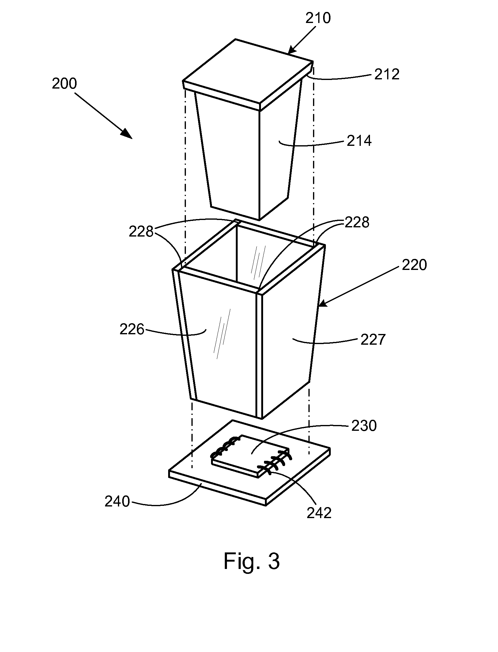 Hermetic receiver package