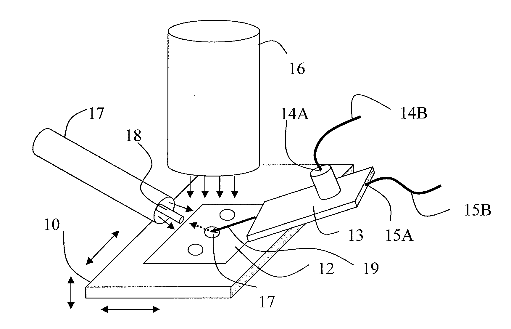 Method and system for desorbing and ionizing chemical compounds from surfaces