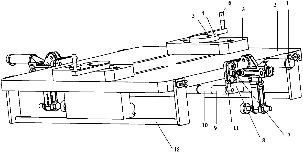 Manual tool and method for tab flattening of flexibly-packaged power batteries