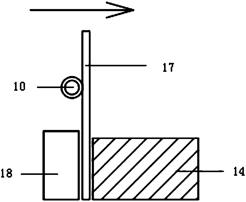 Manual tool and method for tab flattening of flexibly-packaged power batteries