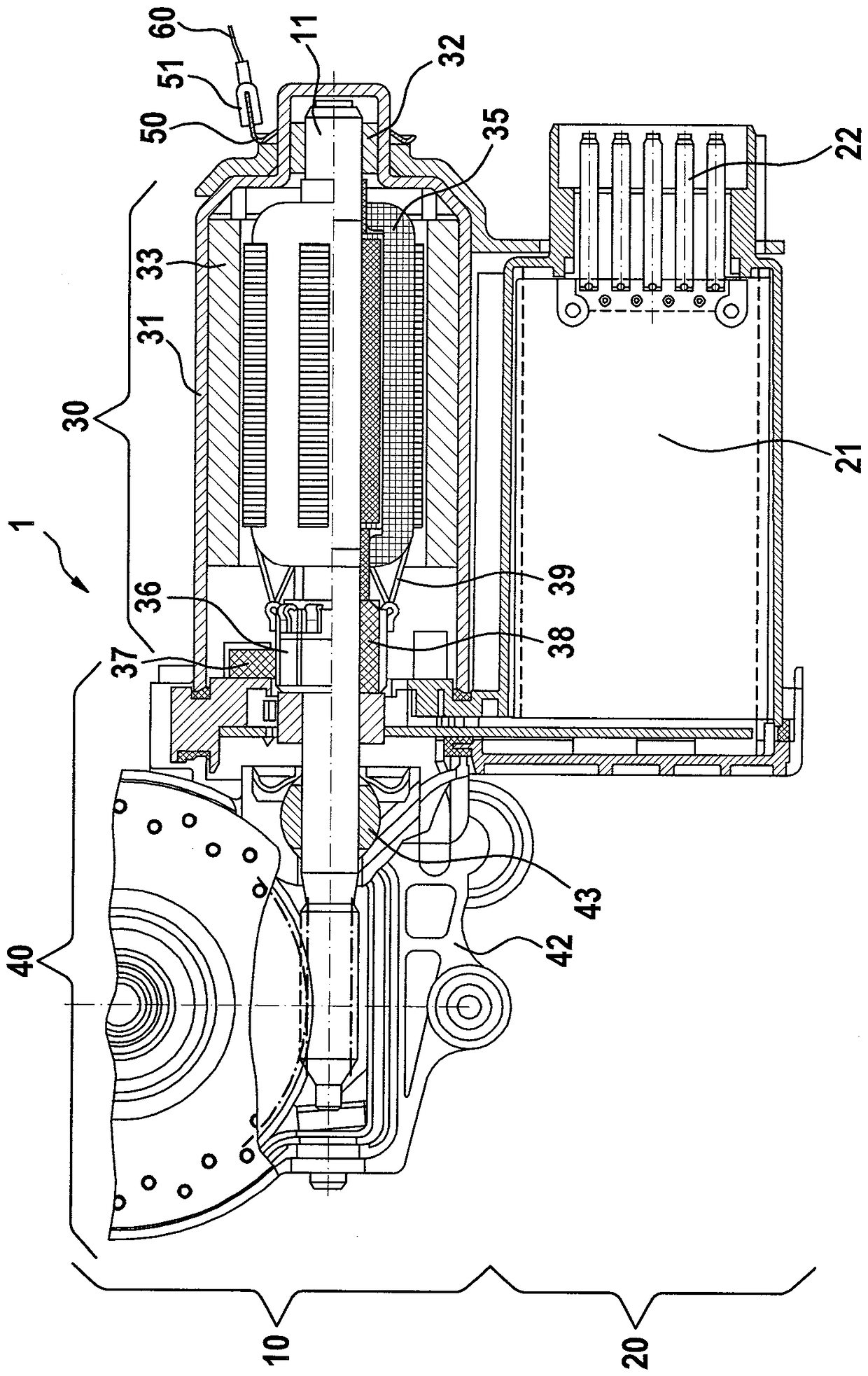 Electric drives for motor vehicles