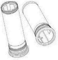 Floating type sliding block core pulling and demoulding mechanism