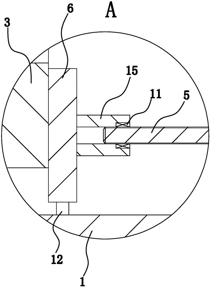 Oil fume filtration apparatus of integrated stove