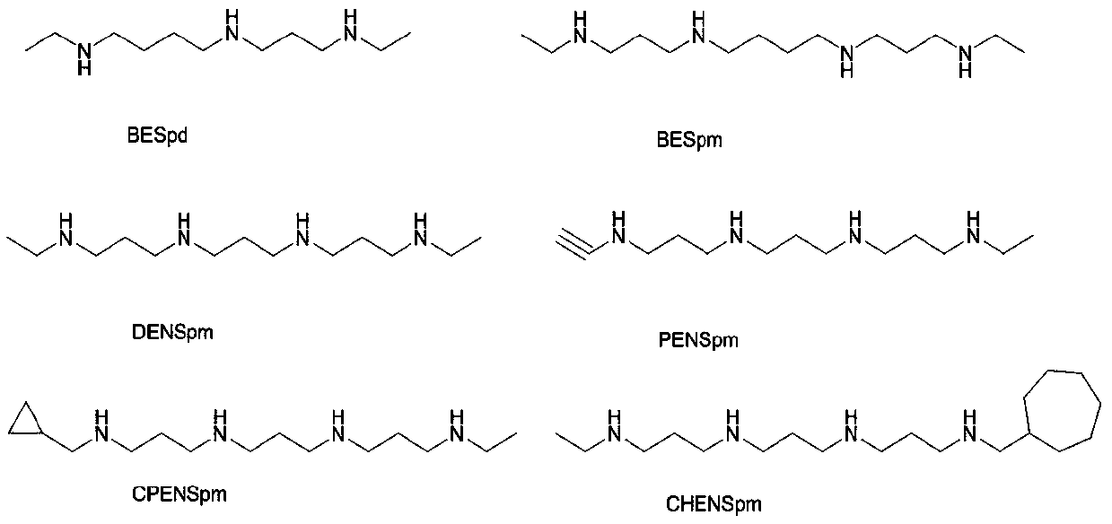 A kind of tetravalent platinum polyamine complex, its preparation method and application